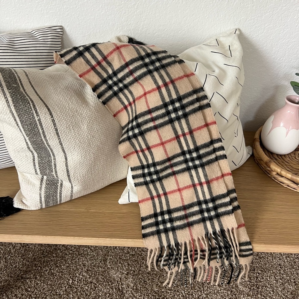 Burberry Mini Cashmere Scarf - Picture 8 of 10